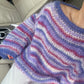 OVERSIZED OLIVIA KNIT - Purple rain